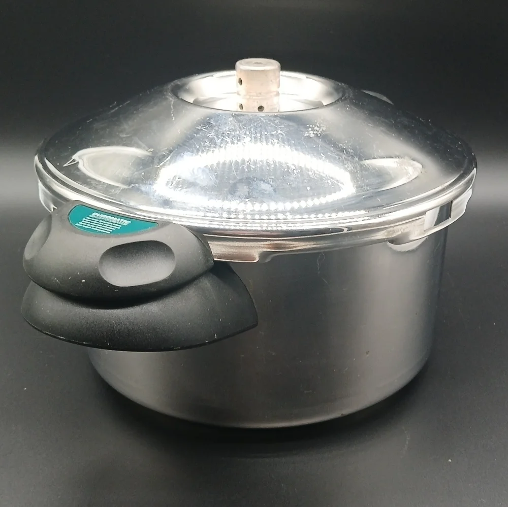 KUHN RIKON Duromatic Supreme Stainless Steel Pressure Cooker with Side Grip 4L‌
